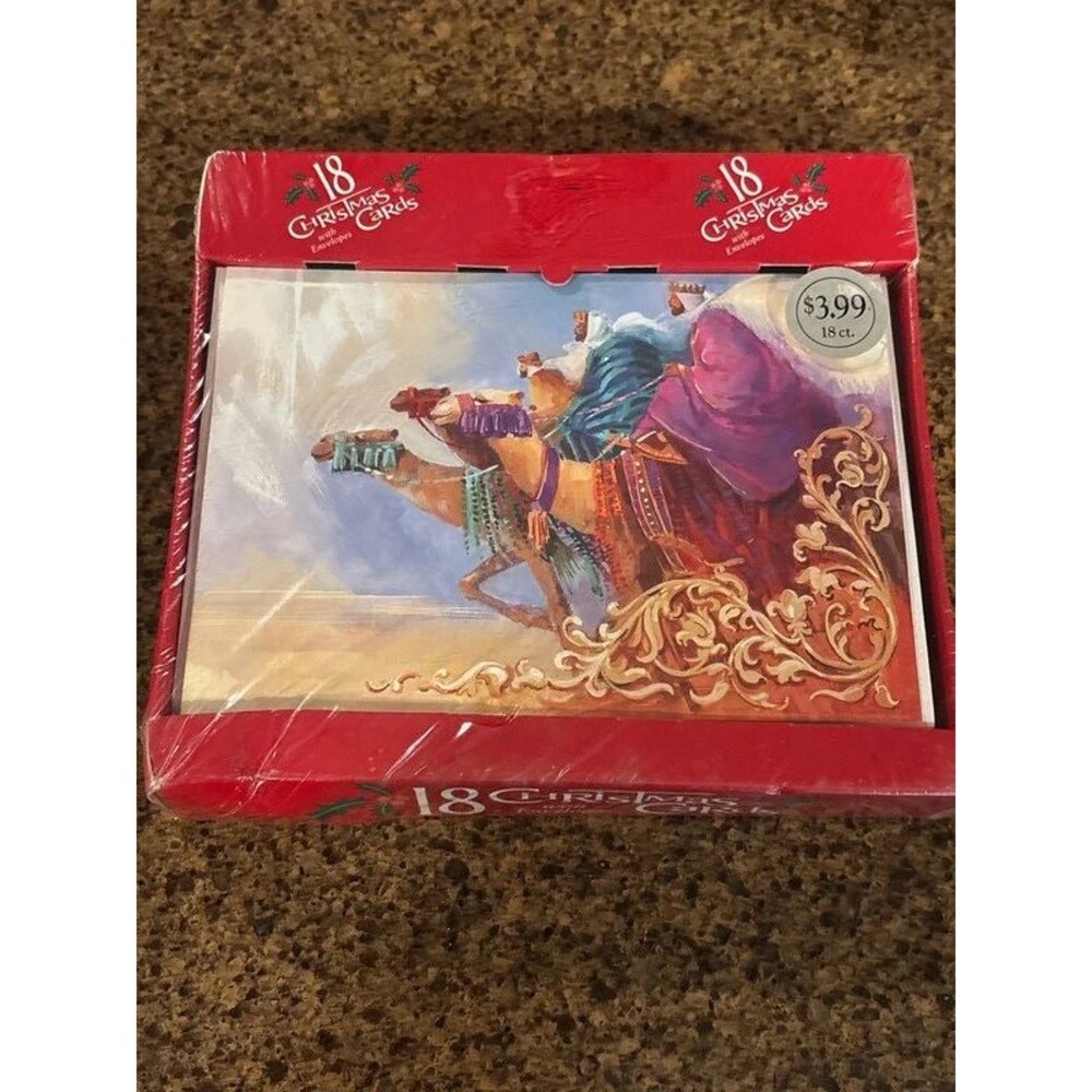 NEW Christmas cards with Wiseman Bible verse inside 18